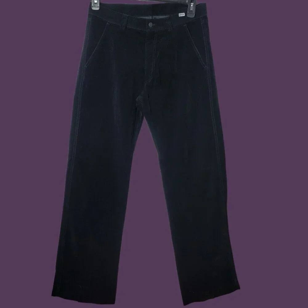 Emporio Armani Vtg Josh Line Soft Corduroy & Velvet Pants Mens Size 32